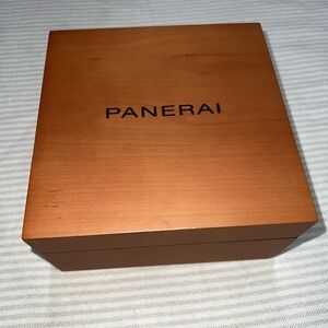 Panerai empty wooden box watch case